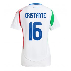 Italia Bryan Cristante #16 Borte skjorte til dame EM 2024 Kortermet